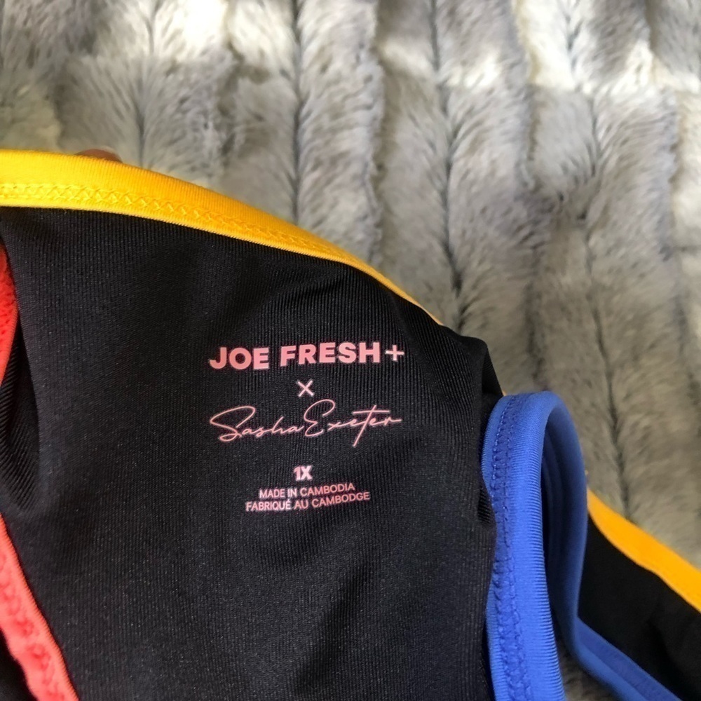 Joe FRESH X SASHA EXETER Sports Bra Size 1X NWT - Picture 4 of 5